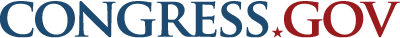 Logo for Congress.gov (formerly THOMAS)